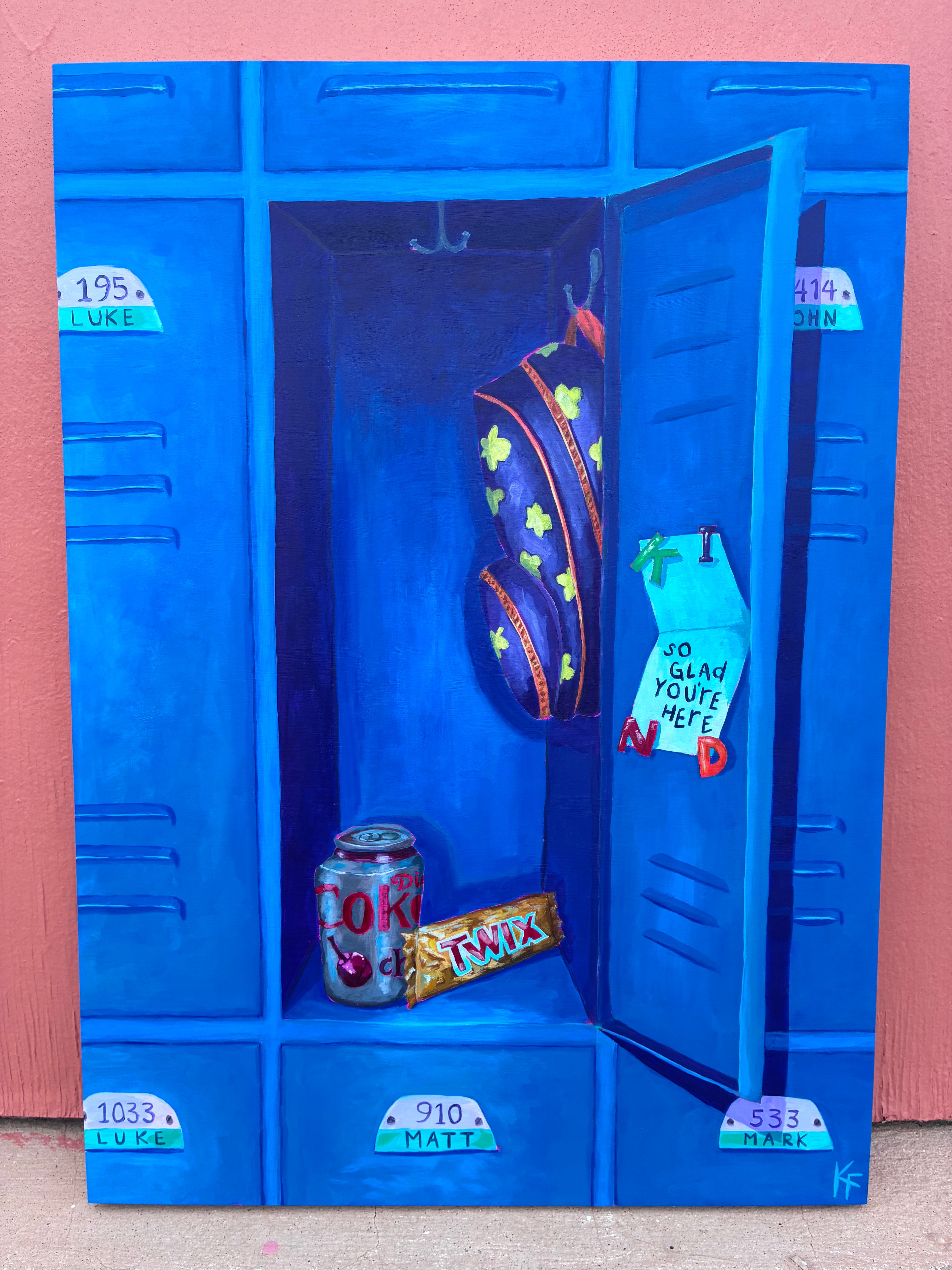 NYLC July 2026 - Locker of Hope Original Painting