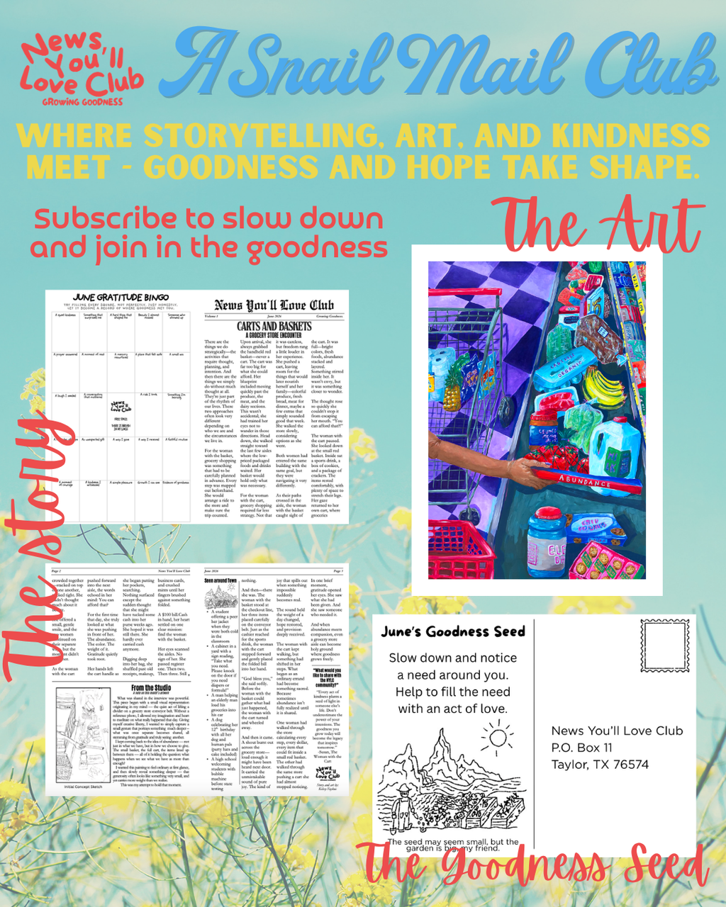Monthly NYLC Mail Subscription