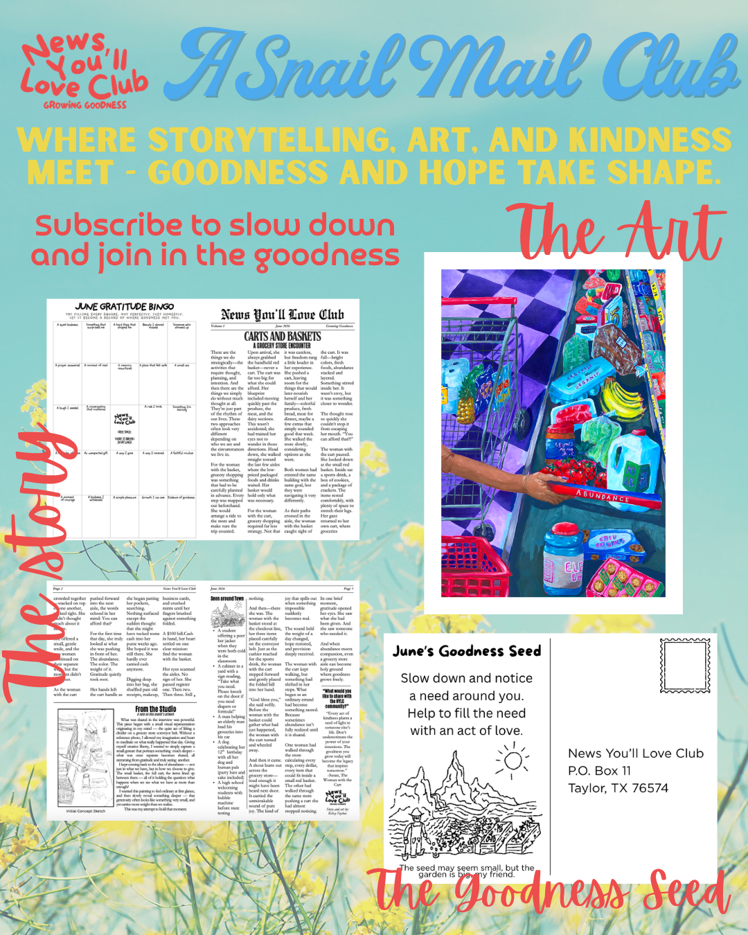 Monthly NYLC Mail Subscription